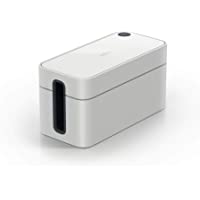 Durable 503510 Cavoline Box S - Caja de cables (para 3 enchufes- con pies de goma)- 246 x 116 x 128 mm (B x H x T…